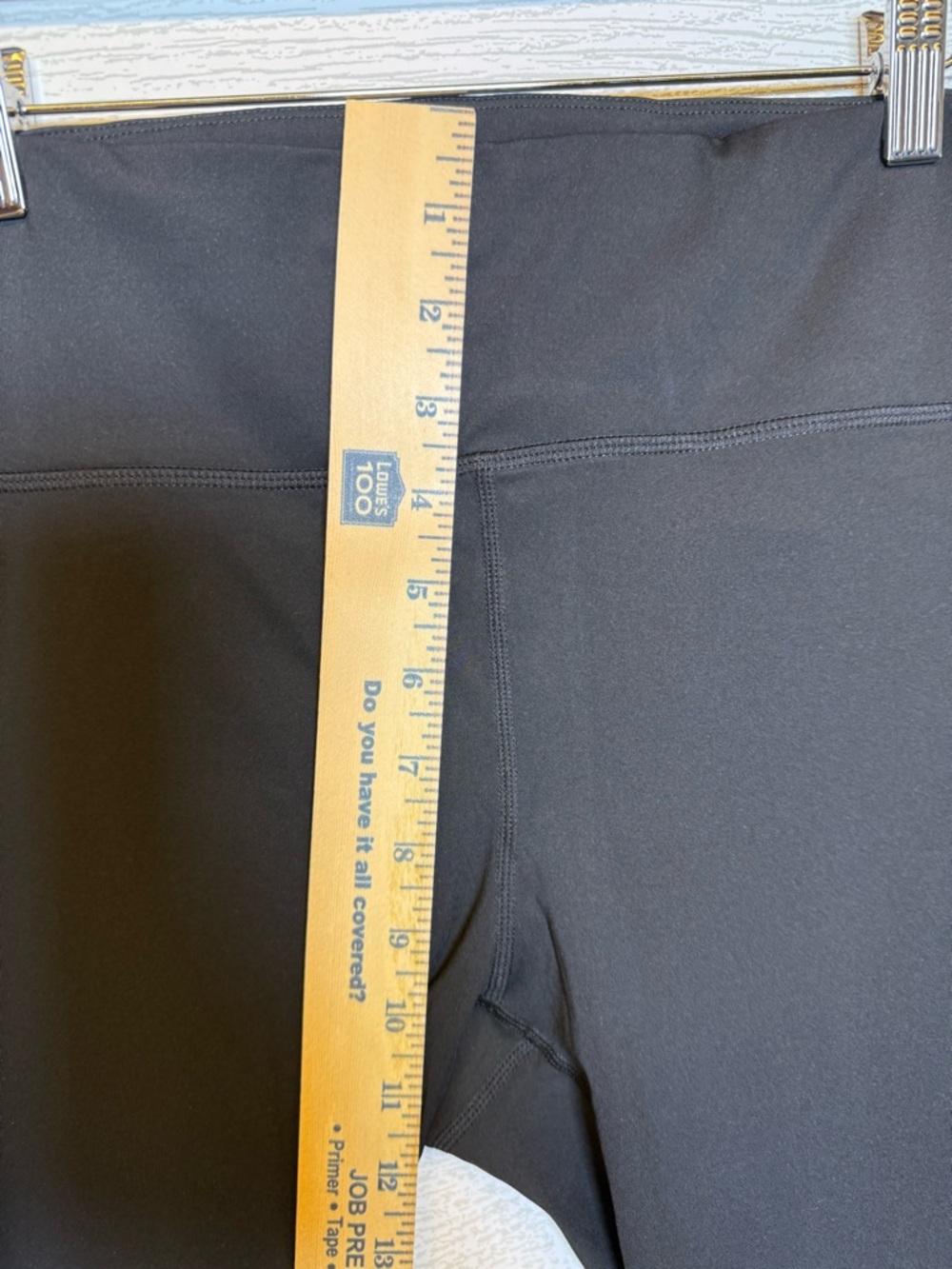 Vuori Stride Black High-Rise Performance Leggings with side pockets  Size Large - Picture 9 of 12